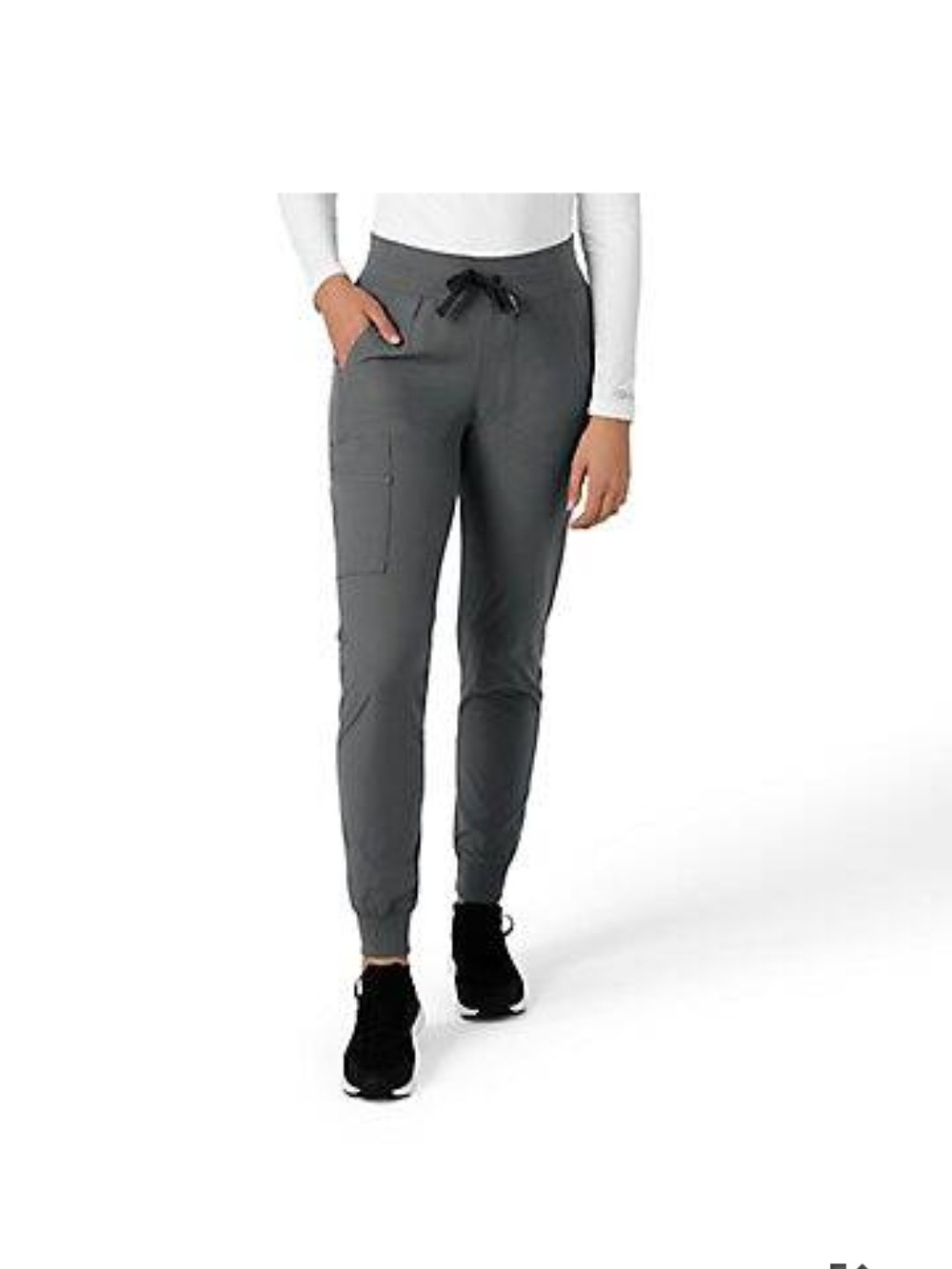 Carhartt Force Women's Pewter Drawstring Jogger Pants/Scrubs